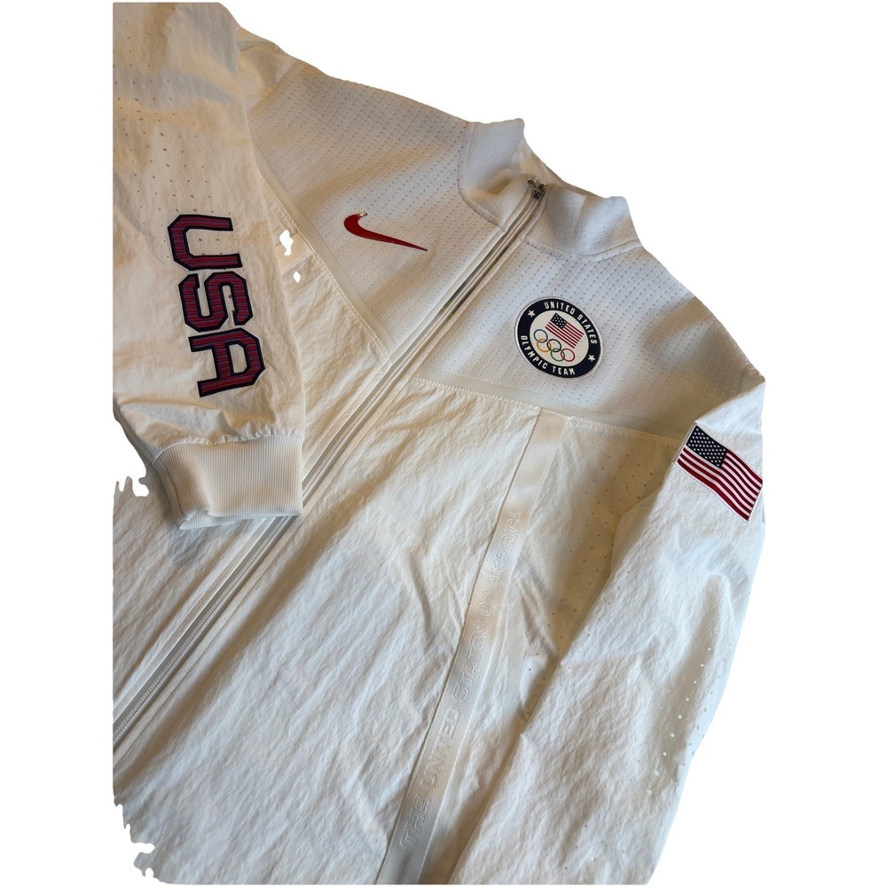 NWT! NIkE TEAM USA‎ Windrunner Olympic Medal Stand Men's Small Jacket
